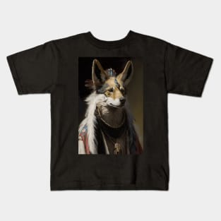 Coyote the Trickster Classic Portrait Kids T-Shirt